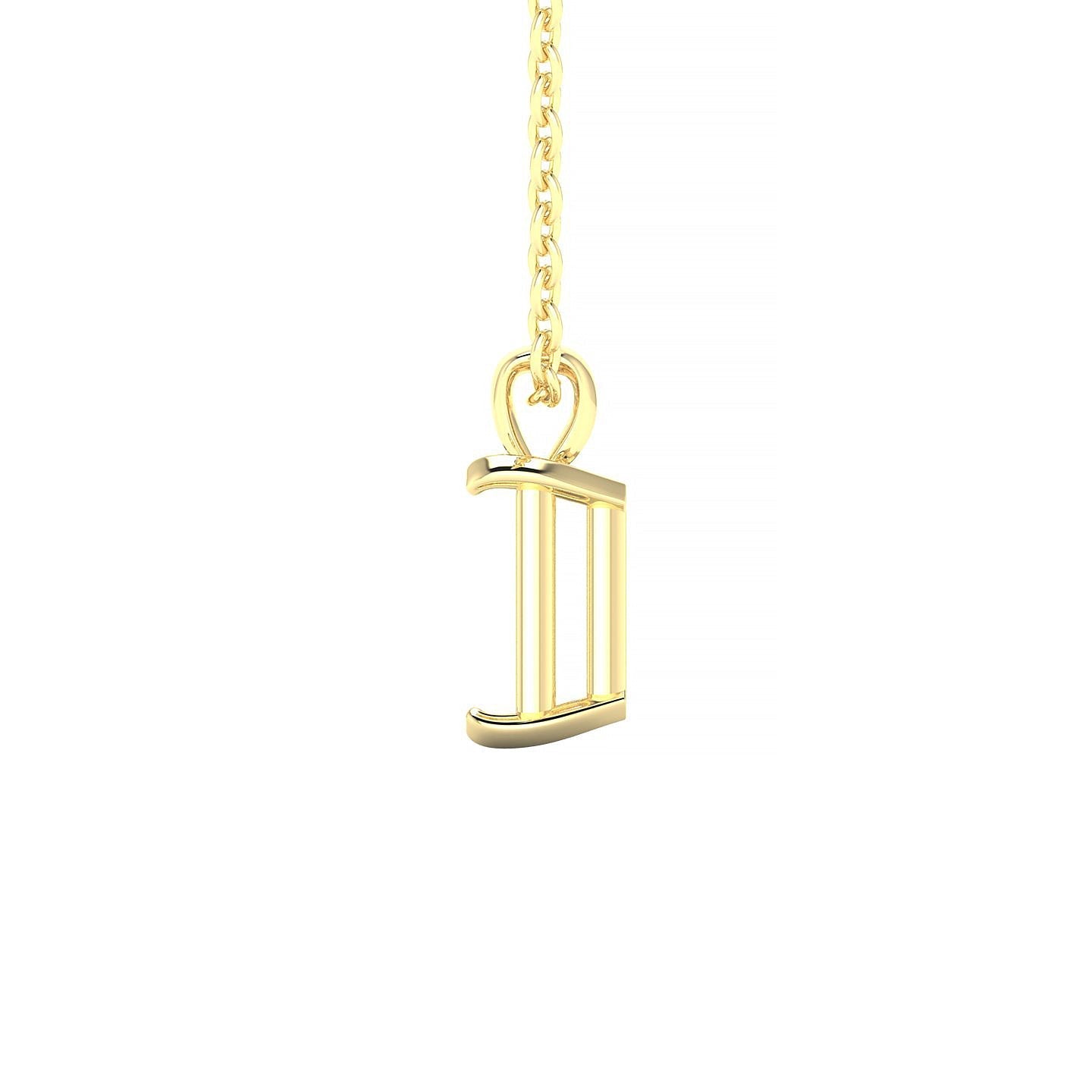Timeless Emerald 2-2.99 ct | 18k Yellow Gold Solitaire Pendant